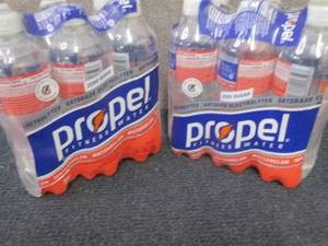 lot 215 image: 2- 6pks 16.9 oz Bottles Propel Wate...