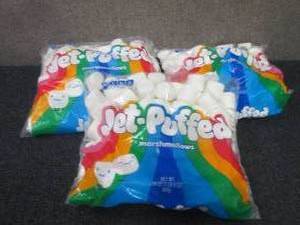 lot 217 image: 3- 24 oz Bags Jet Puffed Marshmallo...