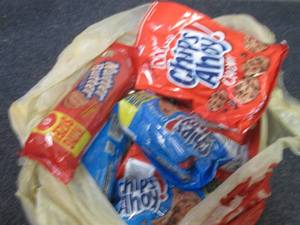 lot 222 image: 12 pks Assorted Cookies...