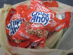 lot 244 image: 12- 3.0 oz Chips Ahoy...