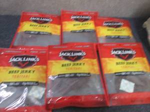 lot 248 image: 6- 3.25 oz Pks Jack Links Teriyaki ...