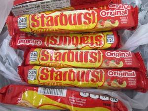 lot 276 image: 12- 2.07 oz Starbursts...
