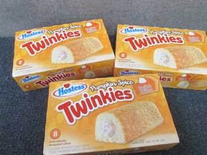 lot 300 image: 3- 8ct Boxes Hostess Pumpkin Spice ...