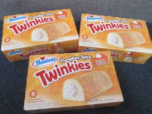 lot 302 image: 3- 8ct Boxes Hostess Pumpkin Spice ...