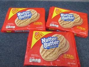 lot 316 image: 3- 16 oz Nutter Butters...