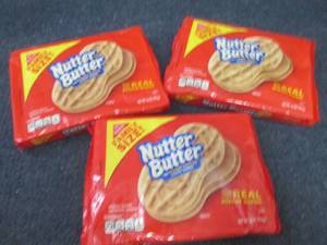 lot 320 image: 3- 16 oz Nutter Butters...