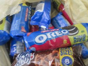 lot 323 image: 12 pks Assorted Cookies...