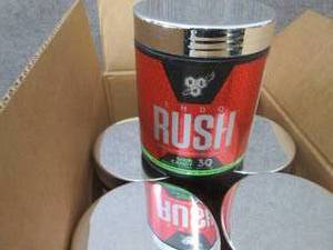 lot 345 image: 6- 14.3 oz Endo Rush Pre-Workout Su...