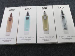 lot 356 image: 4 Pop Sonic Nose & Ear Hair Trimmer...