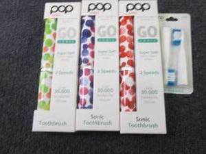 lot 377 image: Pop Sonic Set of 3 Portable Sonic T...
