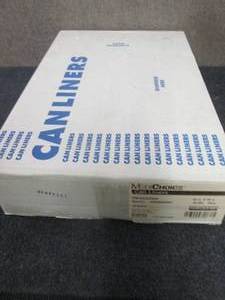 lot 417 image: 250 ct Case 33 Gallon Clear Trash B...