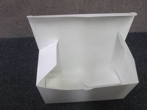 lot 426 image: Case of 250 - White Paper Boxes 4x4...