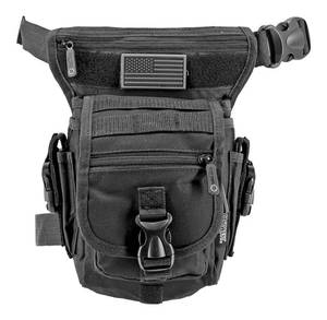 lot 91 image: Tactical Hip Bag - Black