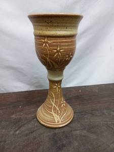 lot 42 image: Ceramic Chalice