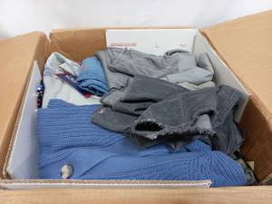 lot 50 image: Box of Clothing