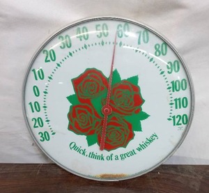 lot 53 image: Four Roses Whiskey Thermometer