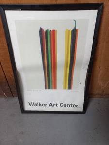 lot 69 image: Framed Walker Art Center Print From 1961