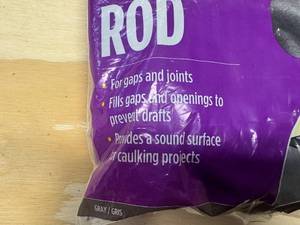 lot 48 image: Pair of bags of Backer Rod Gray for Large Gaps and Joints
