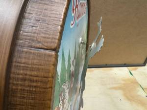 lot 55 image: Hamms Dancing Bear - Roll out the Barrell plastic sign