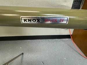 lot 67 image: Vintage Knox Mark IV Projector Screen with box