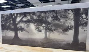 lot 80 image: Canvas Print (Trees)