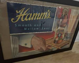 lot 14 image: Vintage Hamms Smooth and Mellow Preferred Stock Ad