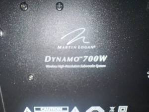 lot 166 image: Martin Logan Dynamo 700W Subwoofer