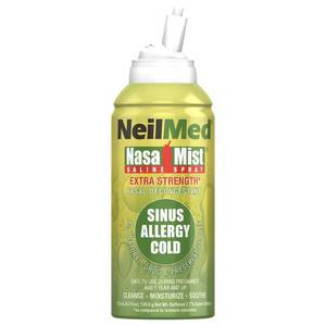 1 Case New NeilMed Sinus Rinse Plus 3 Cans Sinus Reliever and Nasal Mist Spray&nbspfor Flu, Cold, and Allergies