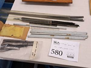 lot 580 image: Lot of  Misc. Shim and Spacer Stock