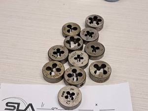 lot 582 image: Lot of (11) Thread Dies