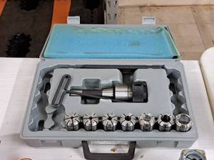 lot 549 image: Collet Chuck Kit 7-piece with Case