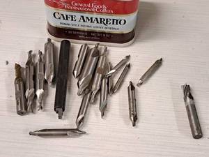 lot 557 image: Lot of (1 Can) Machining Bits for Counter Sink Lathes