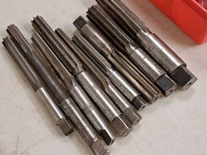 lot 596 image: Lot of (9) Assorted Reamers