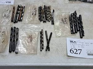 lot 627 image: Lot of (5 Bags) Assorted Drill Bits 31-piece