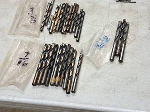 lot 630 image: Lot of (3 Bags) Assorted Drill Bits 26-piece