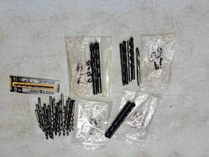 lot 625 image: Lot of (4 Bags) Assorted Drill Bits 34-piece