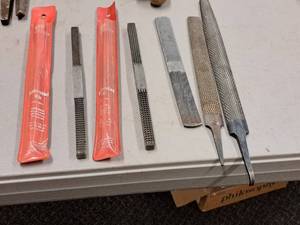lot 635 image: Lot of (5) Assorted Rasps and Rethreading Files