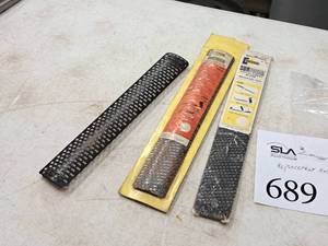 lot 689 image: Lot of (3) Stanley SureForm Rasp Replacement Blades
