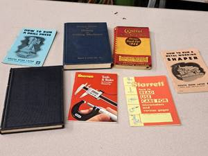 lot 694 image: Lot of (6) Machinist Books and Catalogs