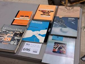 lot 696 image: Lot of (7) Metalworking Books and Catalogs