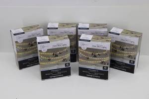 (6) 100count Clear Mini Lights