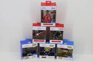 (6) misc Christmas Ornaments NIB
