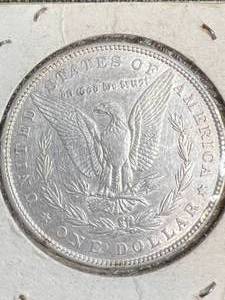 lot 73 image: 1882 US MORGAN SILVER DOLLAR
