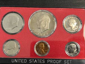 lot 09A image: 1973 US PROOF SET IN ORIGINAL PACKAGE