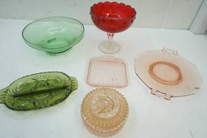 Vintage glassware