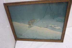 Vintage Wolf picture