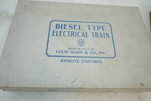 Louis Marx and company electric train