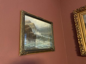 lot 317 image: Two Seaside Cliff Framed Prints