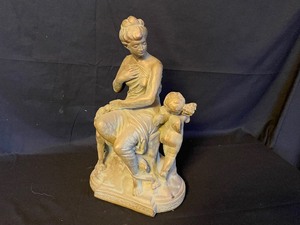 lot 200 image: Statue Replica of Emile Boisseau - Amour qui sen va (Love that goes away)