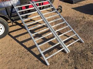 Folding Aluminum ATV Ramp